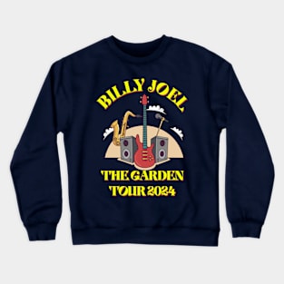 BILLY JOEL THE GARDEN TOUR 2024 YELLOW Crewneck Sweatshirt